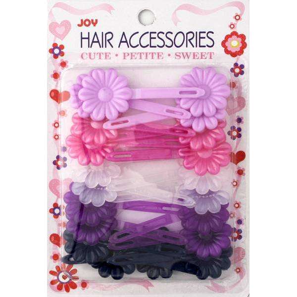 Joy Hair Barrettes 20Ct Assorted