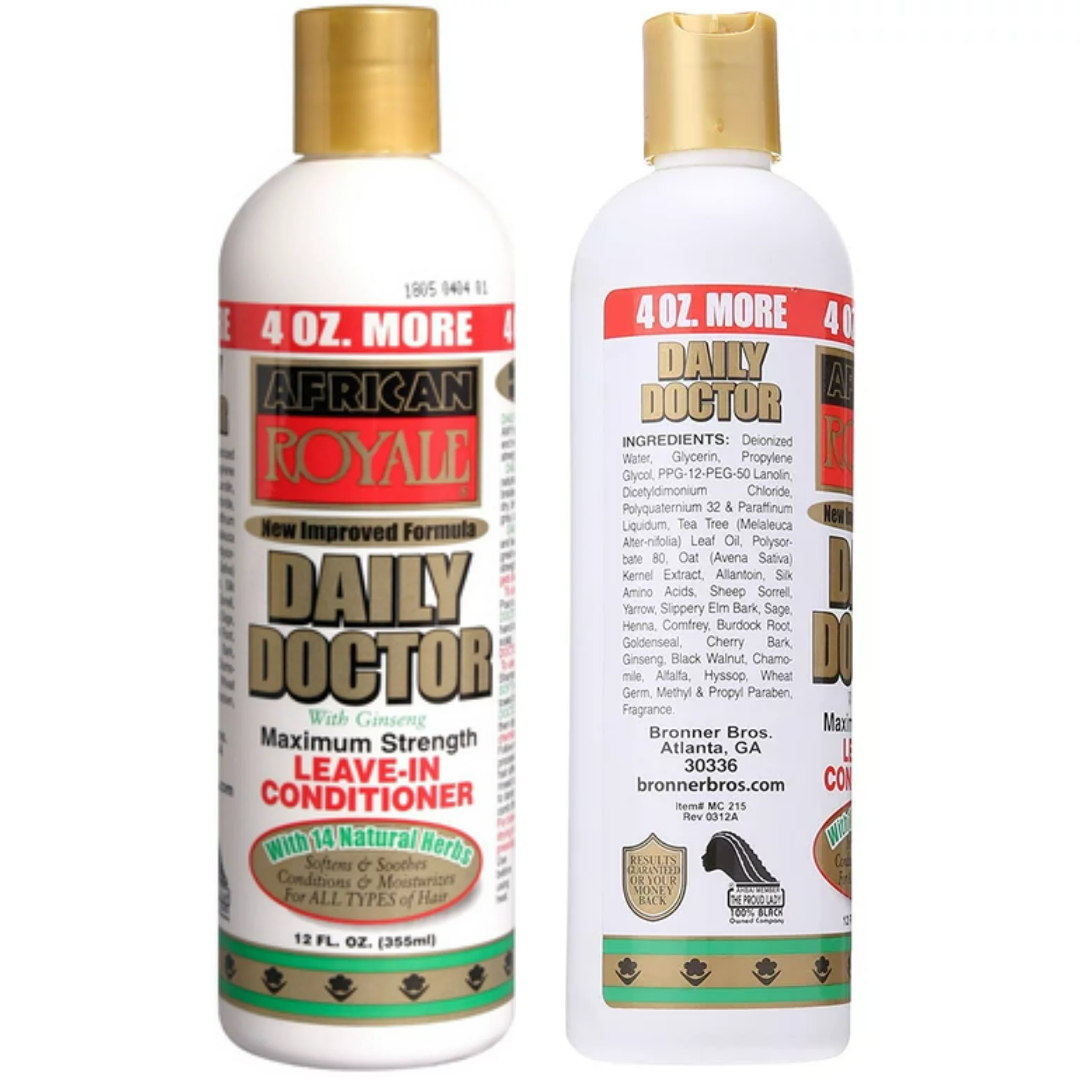 African Royale Daily Doctor - Maximum Strength Leave-In Conditioner with Ginseng