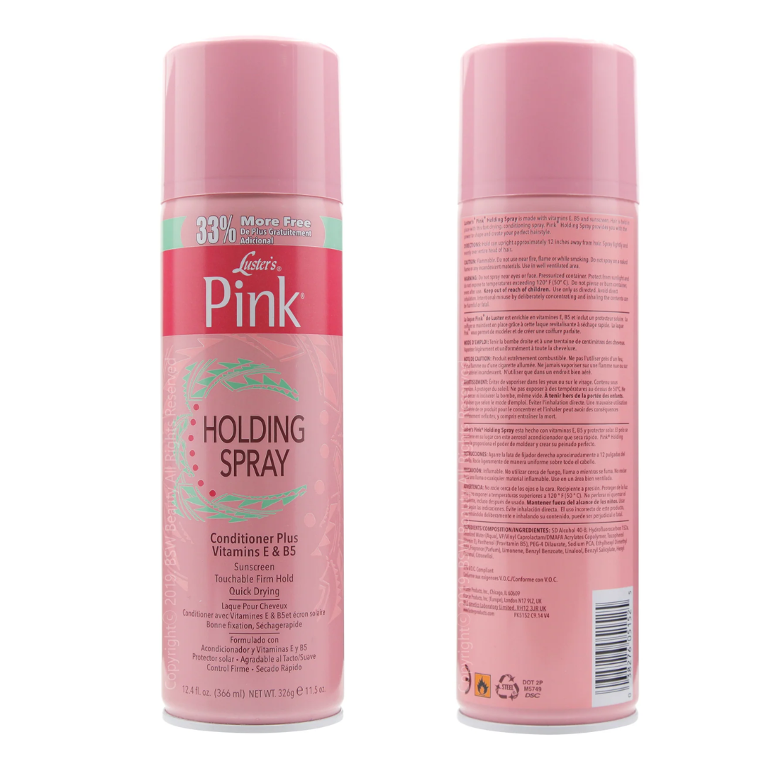 LUSTER'S PINK HOLDING SPRAY 11.5 oz