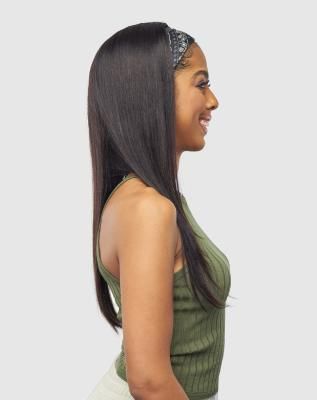 Vanessa BH Six 100% Human Hair Headband Lace Front Wig By EasyBand