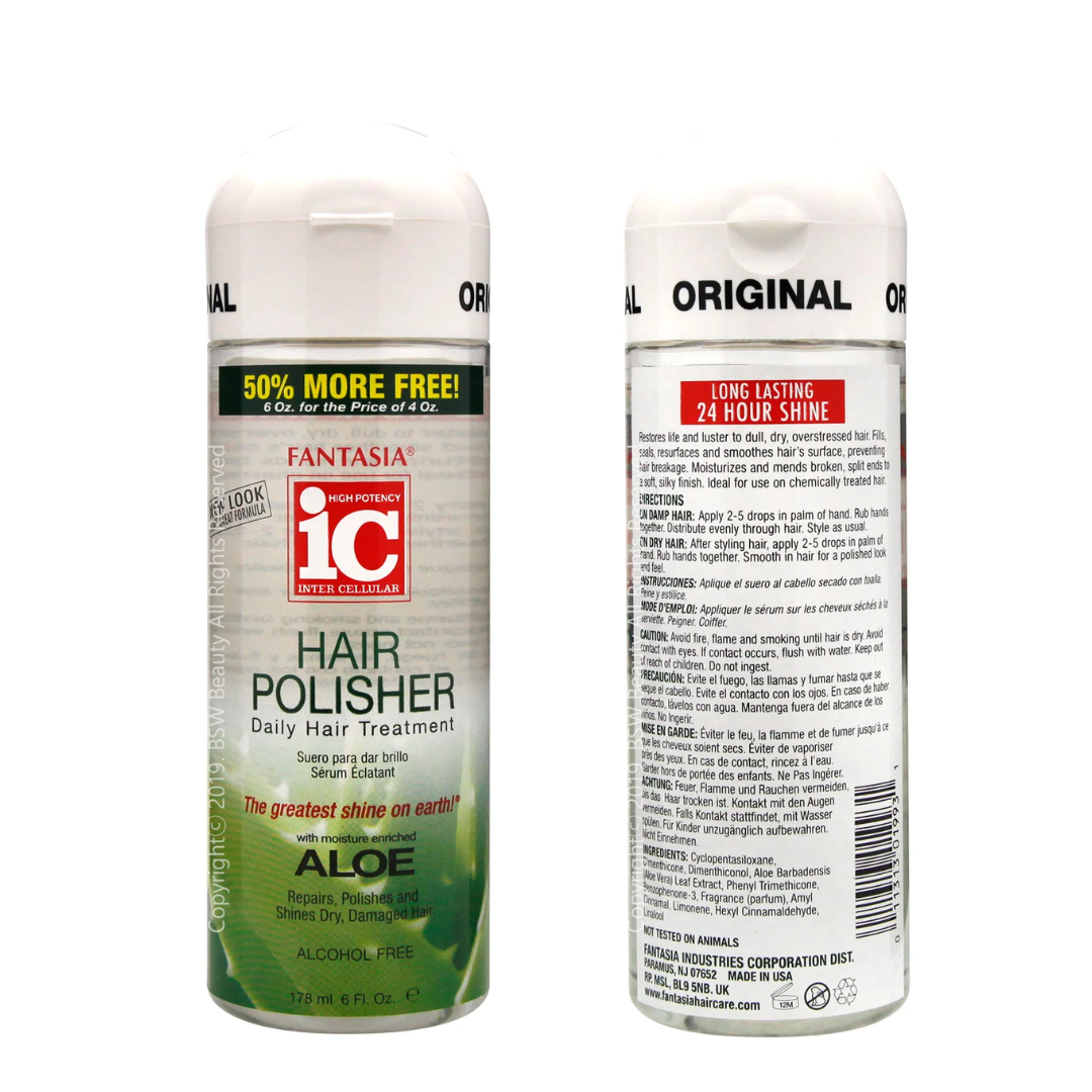 Fantasia IC - Hair Polisher Daily Hair Treatment with Aloe 6 fl oz