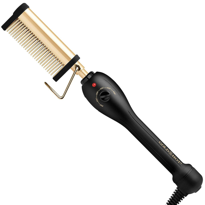 GOLD N HOT Professional 24k  Gold Pressing  and Styling Comb