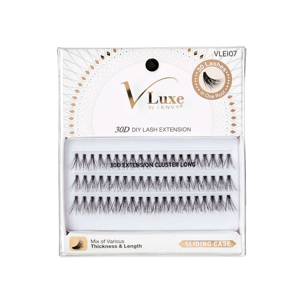V Luxe by I-ENVY 30D Cluster Lash Extension Lashes VLEI07 Long