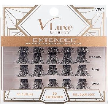 i Envy Vluxe Extended Collection Eyelashes Extended